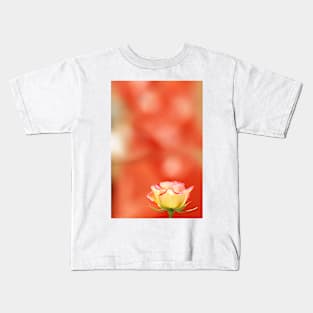 Small yellow rose Kids T-Shirt